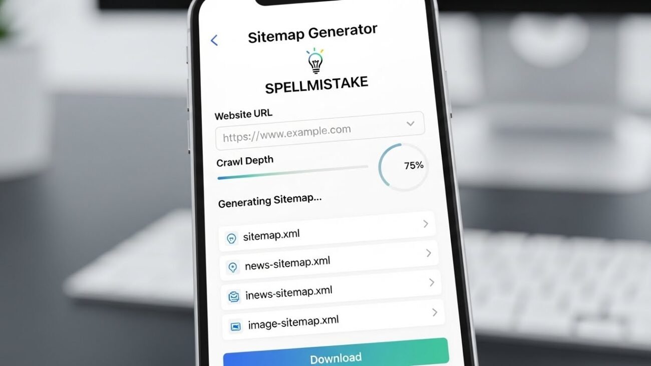sitemap generator by spellmistake