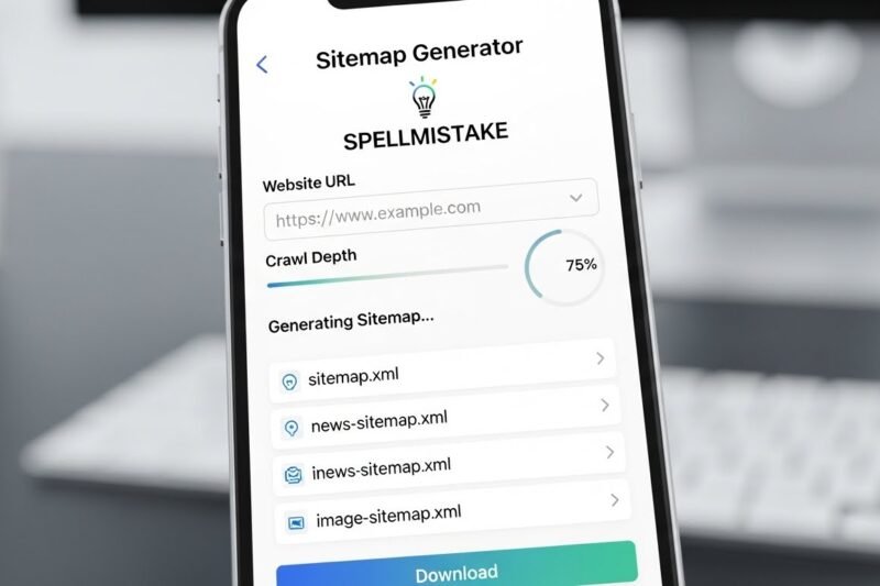 Sitemap Generator by Spellmistake: Simplifying Website Indexing and SEO